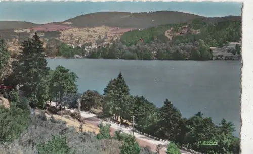 BF25817 gerardmer vosges vue sur le lac et la ville france front/back image