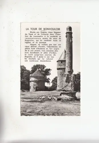 BF26740 bagnoles de l orne tour de bonvouloir france front/back image