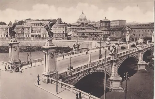BF19378 roma ponte vittorio eanuele italy front/back image
