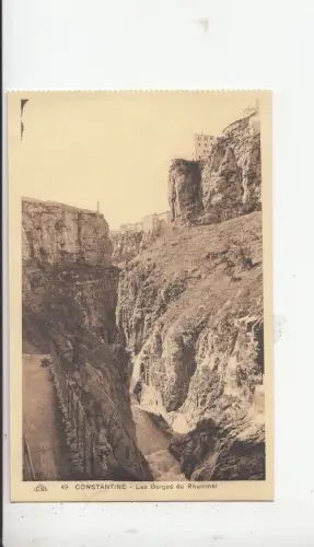 BF18915 les gorges du rhumel constantine algeria front/back image