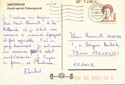 BF12894 amsterdam niederlande front/back image