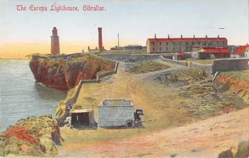 B95881 der Europa Leuchtturm Gibraltar