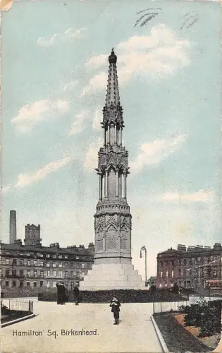 uk12913 hamilton sq birkenhead real photo uk
