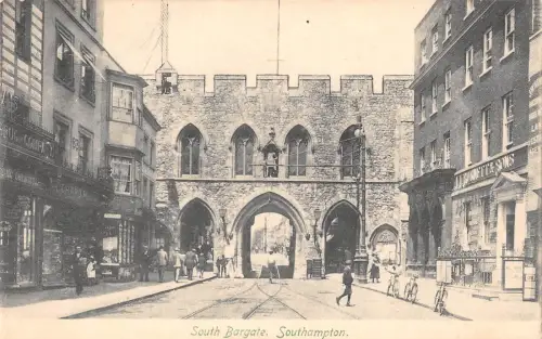 uk14883 south bargate southampton real photo uk