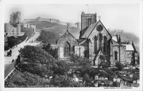 uk12592 st marys church scarborough echtfoto uk