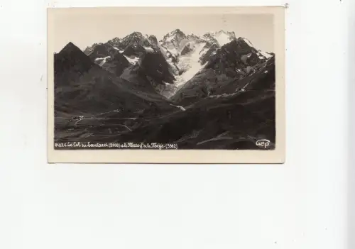 BF26675 le col du lauteret et le massif de la meije france front/back image