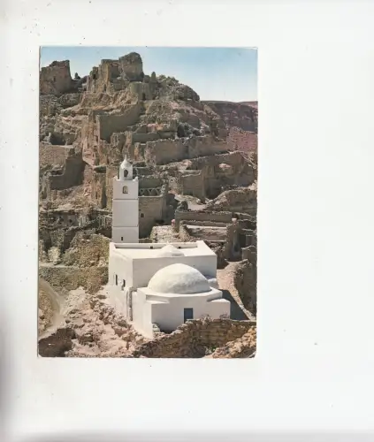 BF27007 chenini village du sud tunisia front/back image