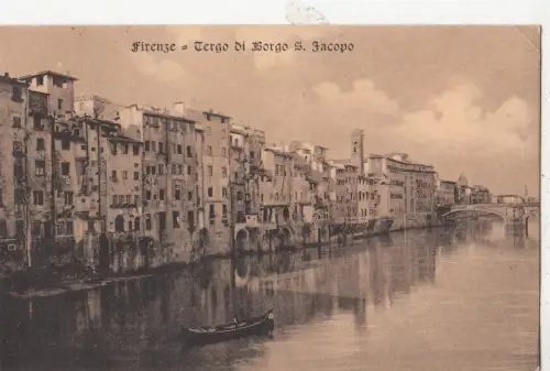 BF19377 firenze tergo diborgo s jacopo italy front/back image