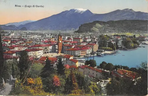 BF34048 riva lago di garda italy front/back scan