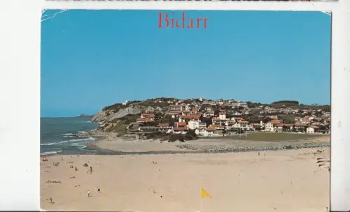BF24752 bidart la plage l ouhabia france front/back image