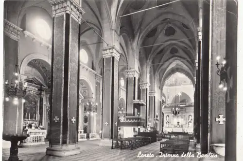 BF15105 casa della corona italy loreto interno della basilica front/back image