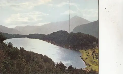 BF32982 lac d engolastere valls d andorra 10x5cm front/back image