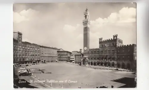BF33298 siena il palazzo publico con il campo italy front/back image