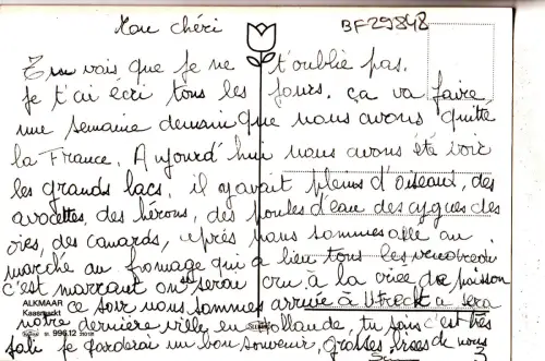 BF29848 alkmaar kaasraarkt niederlande front/back image