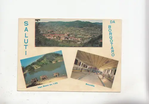 BF23747 Borgo Val di Taro Panorama Italien Vorder-/Rückbild