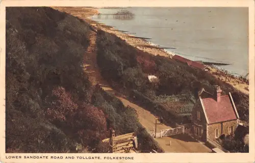 uk30135 lower sandgate road and tollgate folkestone uk