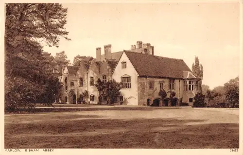 uk12745 bisham abbey marlow real photo uk