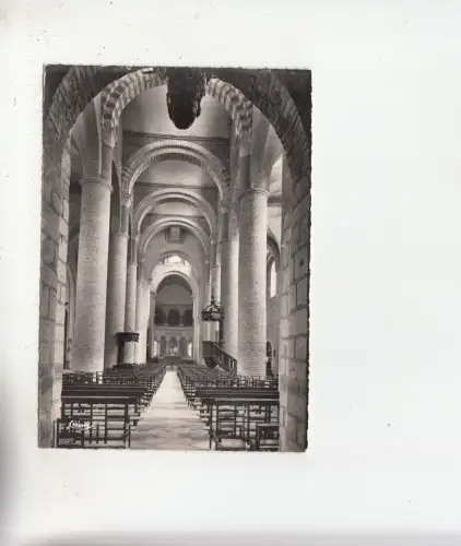 BF27671 turnus s et l abbatiale st philibert la nef france front/back image