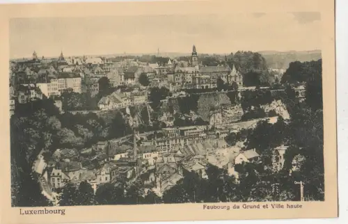 BF19074 faubourg du grand et ville haute luxembourg front/back image