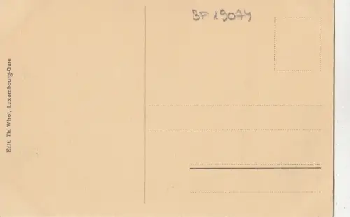 BF19074 faubourg du grand et ville haute luxembourg front/back image
