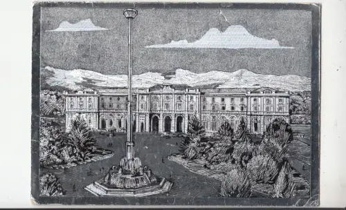 BF33395 cuneo stazione ferroviaria italy front/back image