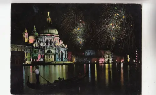 BF32961 venezia chiesa della salute italy front/back image