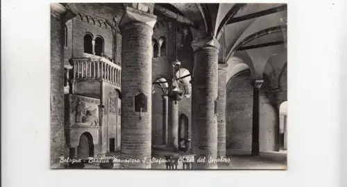 BF33025 Basilika Monastero S Stefano Chiesa del Bologna Italien Vorder-/Rückbild