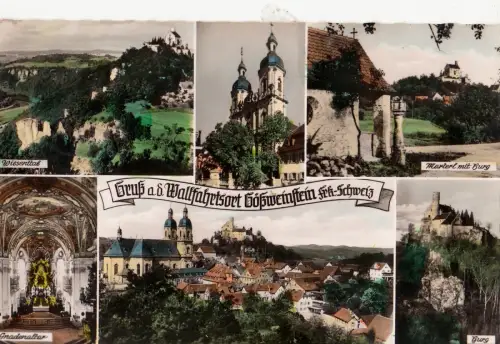 BF15024 Wallfahetsort Gossweinftein Germany Vorder-/Rückbild