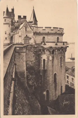 BF19224 chateau d amboise cote est france front/back image