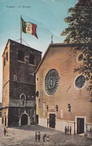 B79397 trieste s giusto italy front/back image