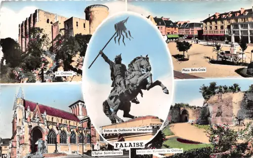 BF27546 Falaise Multi Views Frankreich Vorder-/Rückbild