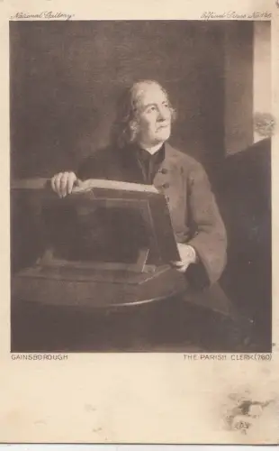 BF18545 Gaomsborough der Gemeindeschreiber Gemälde Kunst Vorder-/Rückseite Bild