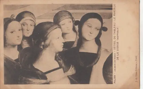 BF18447 raffaele le mariage de la vierge milan de painting art front/back image