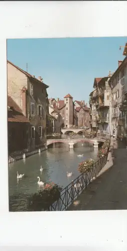 BF20027 annecy viueux quartiers le canal du thiou france front/back image