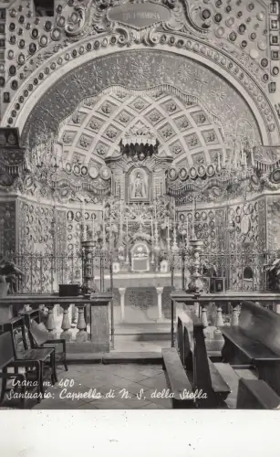BF32996 trana santuario cappella di n s della stella italy front/back image