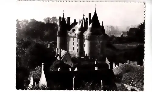 BF13393 Fassade nord du chateau langeais france Vorder-/Rückbild