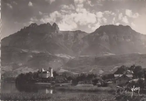 BF25862 annecy h s les dents de lanfon et le chateau de france front/back image