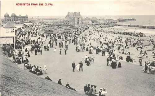 uk41608 gorleston from the cliffs uk