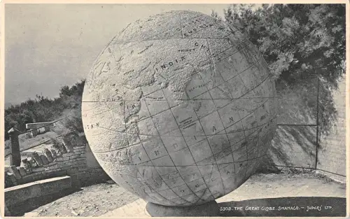 BR69395 the great globe swanage uk richters 5302 real photo
