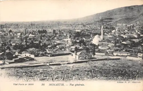 br105086 vue generale monastir Bitola Mazedonien Folklore Kostüm