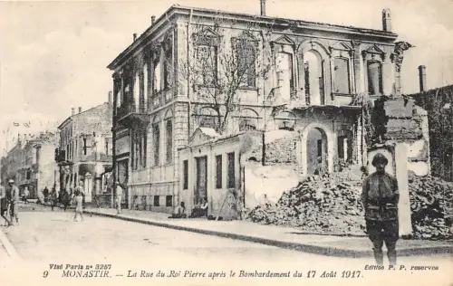 br105089 rue de roi pierre apres le le bombadement monastir Bitola Mazedonien