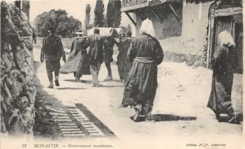 br105083 enterrement musulman monastir folklore kostümtypen Bitola Mazedonien