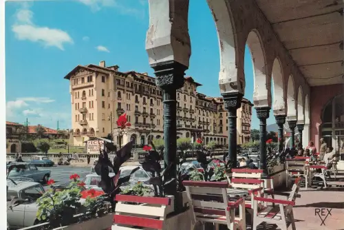 BF14406 Frontiere espagnole p a hendaye france front/back image