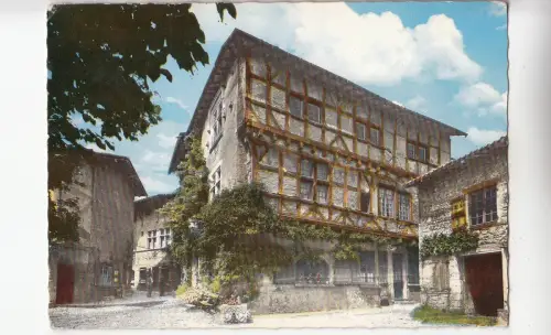 BF20453 perouges ain ostellerie du vieux perouges france front/back image