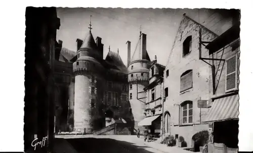 BF13392 langeais le chateau et la maison de rabelais france front/back image