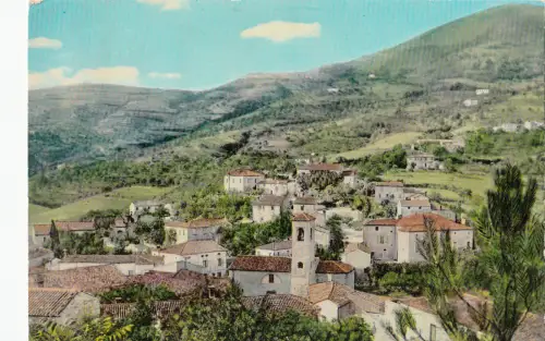 BF15901 colli euganei arqua petrarca panorama italy front/back image