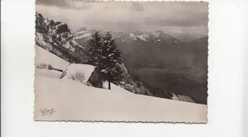 BF26408 savoie plateau de la feclaz france front/back image