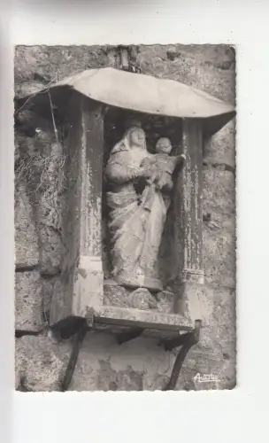 BF27344 noyers sur serein yonne statue de saint verot france front/back image