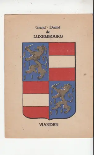 BF33312 vianden luxembourg grand duche front/back image