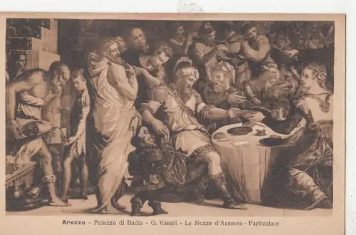 BF18504 palazzo di badia g vasari le nozze d assue Gemälde Kunst Vorder-/Rückbild